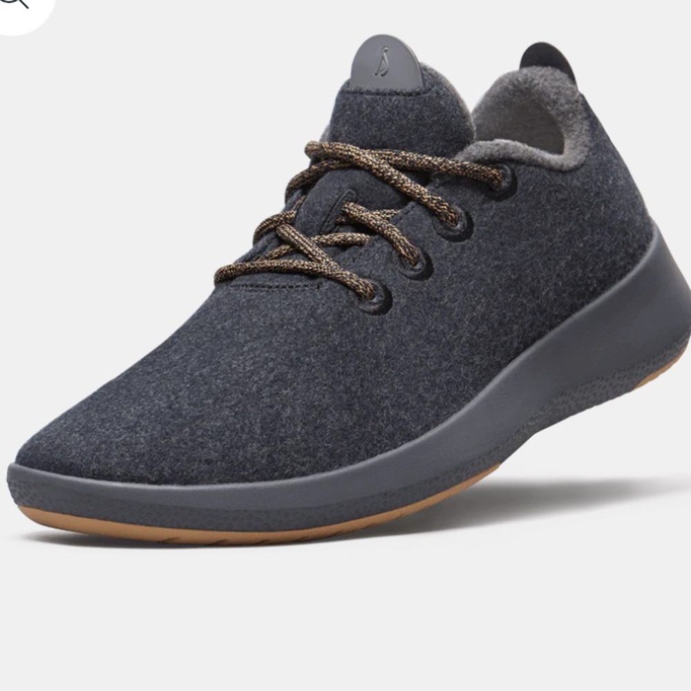Allbirds Merino Wool Runner Shoes Sneakers Size 7 Light Gray Women